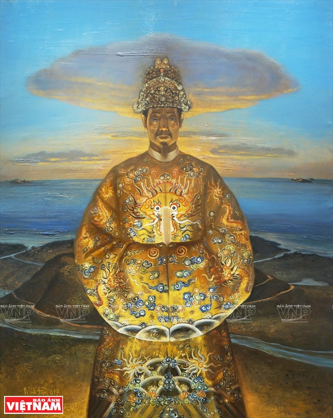 嘉隆帝（1802-1820）。图自越南画报