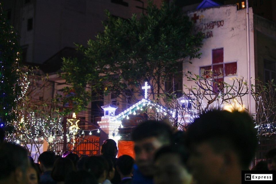 河内市泰河教堂。图自越通社