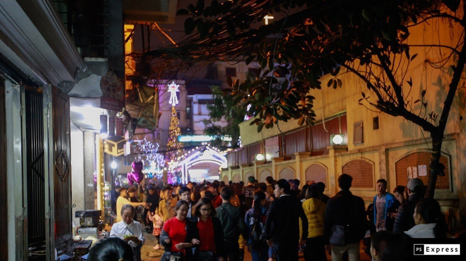 河内市泰河教堂。图自越通社