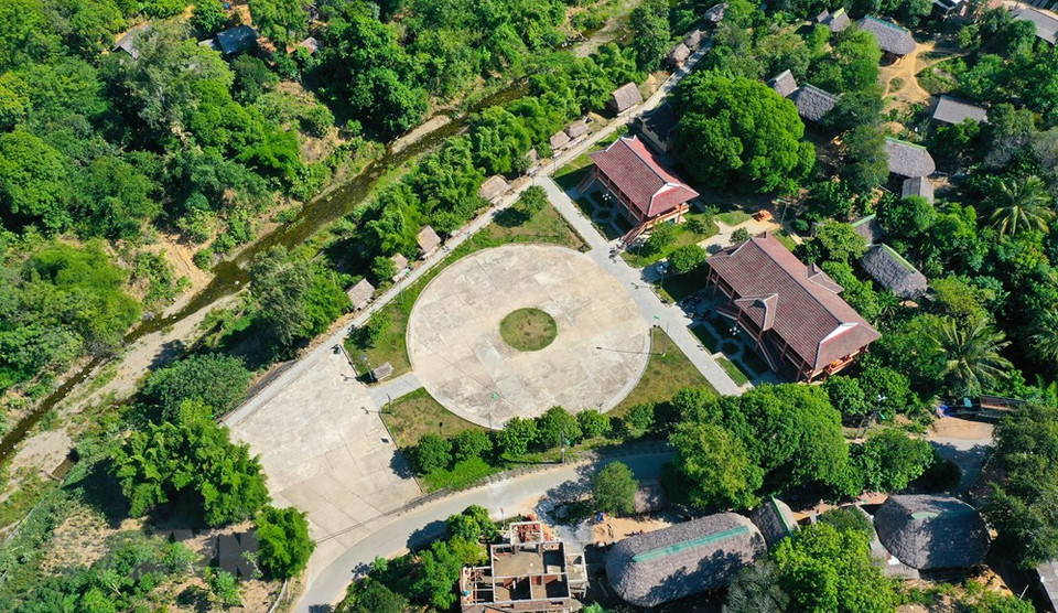 克鲁社区旅游区——达克容名胜遗迹群的一部分。越通社记者 胡求 摄