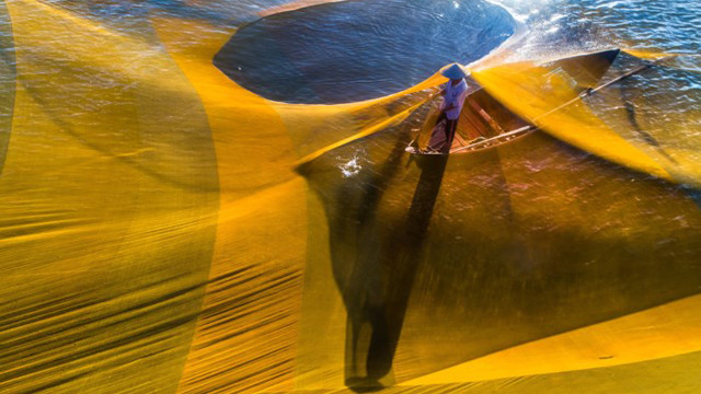 广南省大门海滩的无可比拟之美。图自因特网