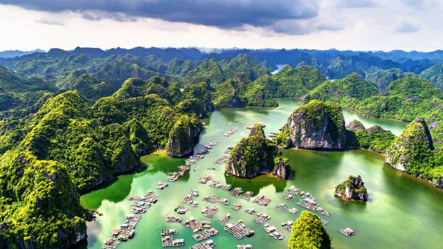 海防市最美丽目的地——兰夏湾。图自因特网