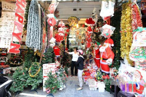 整座城市沉浸在喜乐与过节气氛中（图片来源：越通社）