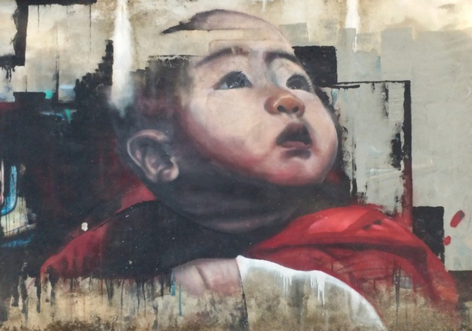 承天顺化省的壁画之路。图自互联网