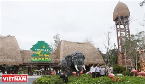富国Vinpearl Safari入口（图片来源：越南画报）