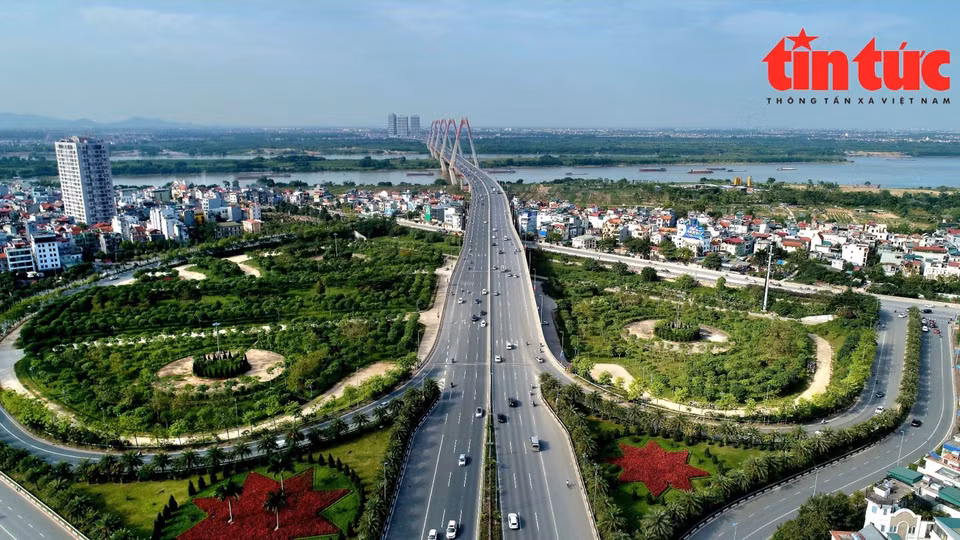 河内市正加快促进《2021-2030年和远景展望至2050年首都规划》的实施步伐，并对《至2045年首都河内总体规划及2065年愿景》进行调整。图自 新闻报