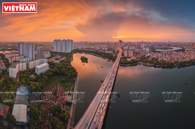 河内灵潭。图自越南画报