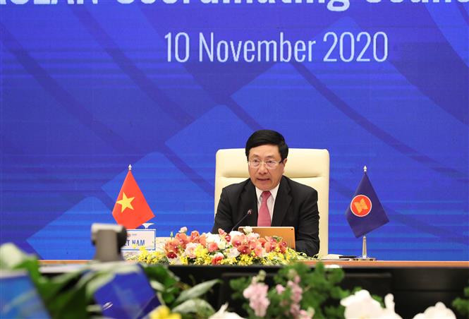 各国代表一致认为，东盟应为推动湄公河次区域发展迈出具体步伐。图自越通社