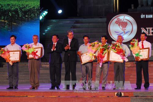 2016年宁顺省葡萄和葡萄酒节开幕式。（图片来源：越通社）