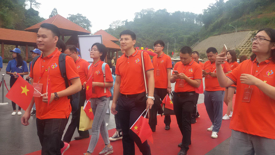 中国青年代表（图片来源：越通社）