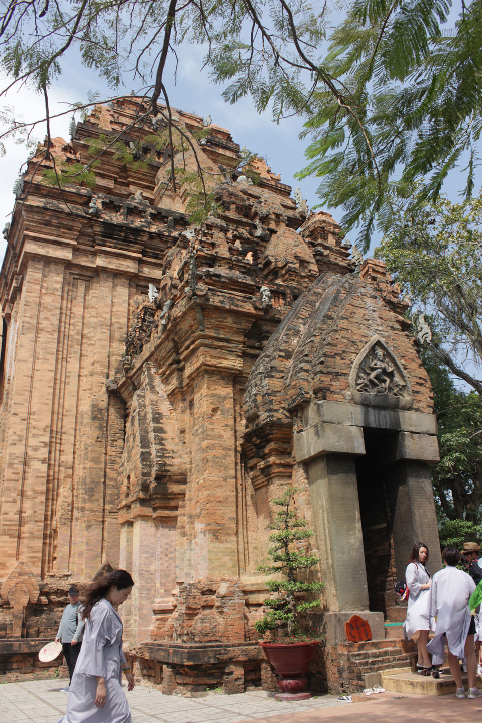 婆那加塔是占族人民供奉天依阿那圣母的地方（图片来源：越共电子报）