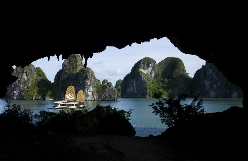 南菩昏岛的浪漫之美（图片来源：广宁省报网）