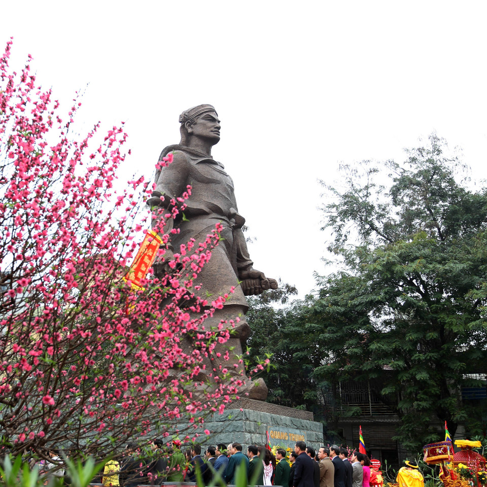 玉回—栋多大捷229周年的栋多丘庙会。越通社记者国庆 摄