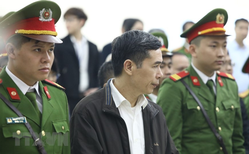 被告人：信息传媒部企业管理司司长范廷仲（1970年出生）。图自越通社