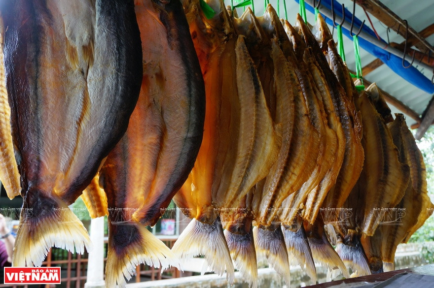 干海鲜是金瓯省金瓯角的特产。图自越通社