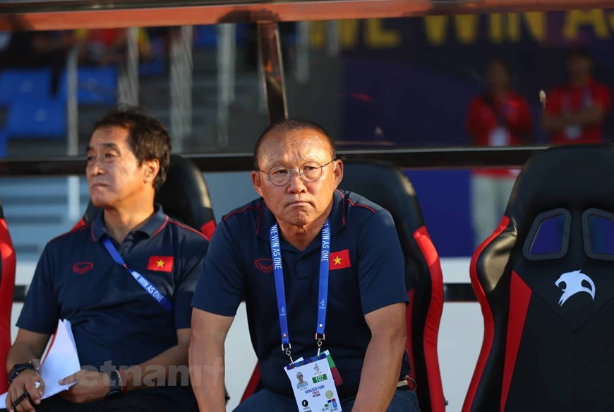 越南U22队教练朴恒绪。图自Vietnamplus