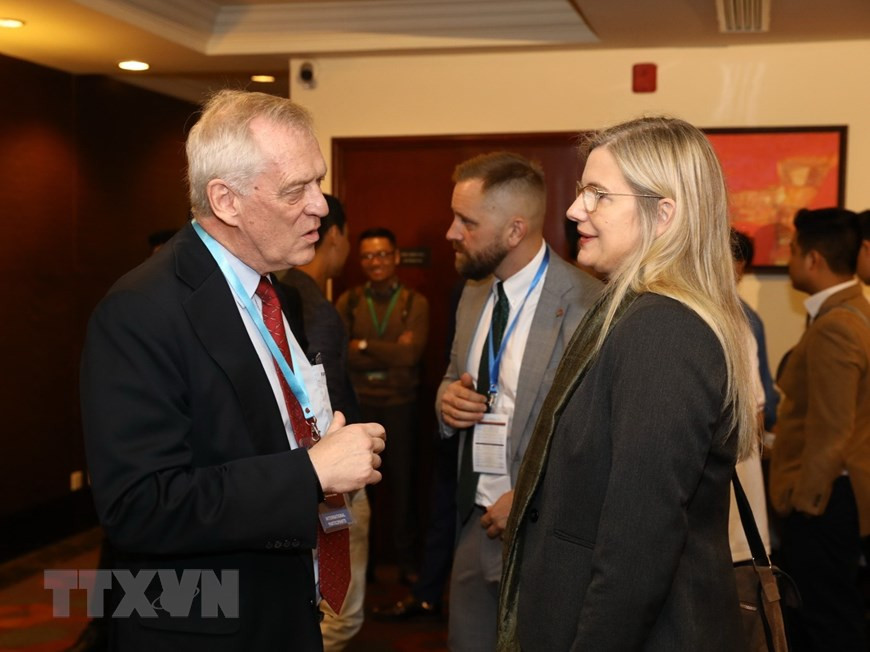 国际学者聚焦讨论东海问题。图自越通社