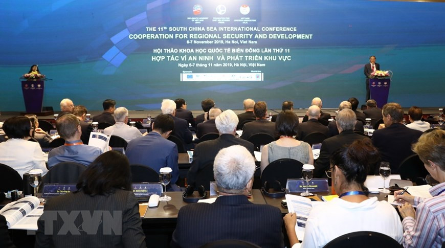 东海国际学术研讨会为国内外的东海研究者注入动力，提高地区和国际对东海问题方方面面的了解和认识，进而为维护东海和平、稳定和促进东海乃至整个地区的合作做出贡献。图自越通社