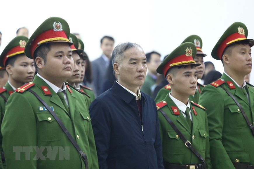 被告人：原党委书记、MobiFone总公司理事会主席黎南茶。图自越通社