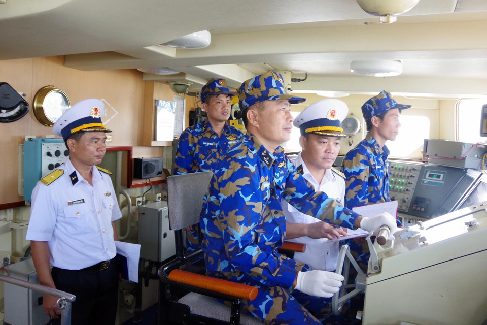 鉴于不同情境，该军旅可以独立作战，也可以同其他海军力量配合攻击和摧毁敌方水面舰艇。图自越通社