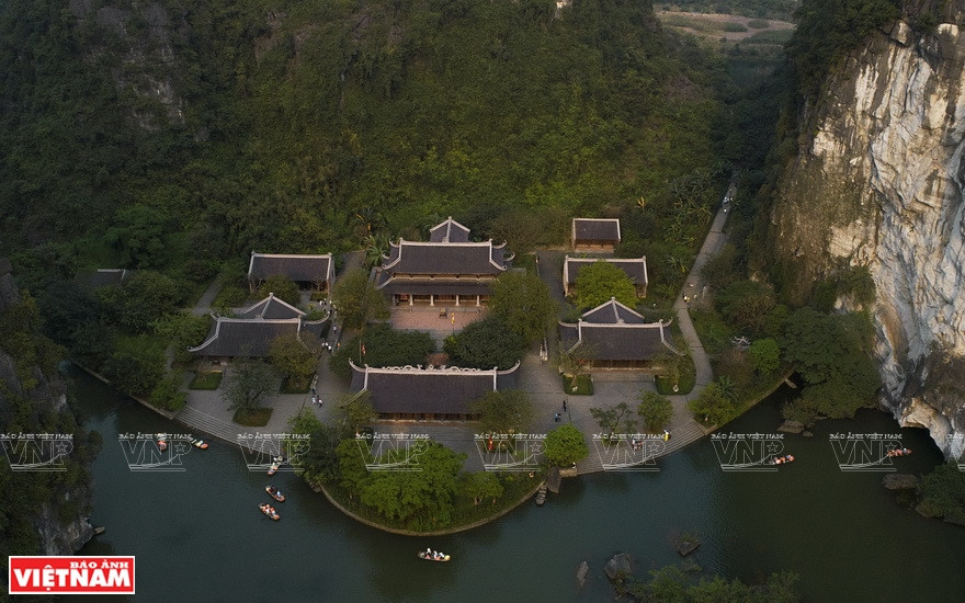 宁平省长安名胜群被联合国教科文组织公认为世界自然遗产。图自越南画报