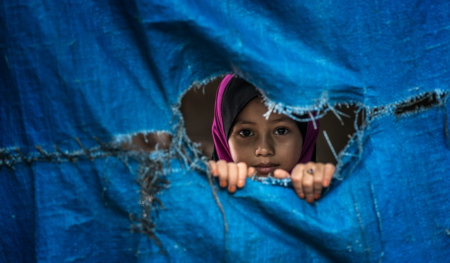 西宁省少数民族女孩。图自越南画报