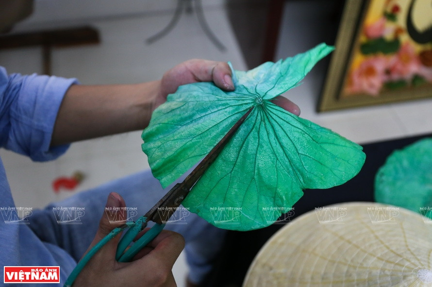 修剪造型。图自《越南画报》