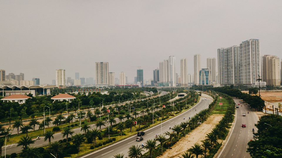 河内市升龙大道。图自越通社