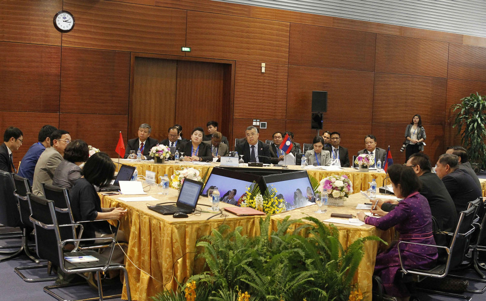 会议场景。（图片来源：越通社）