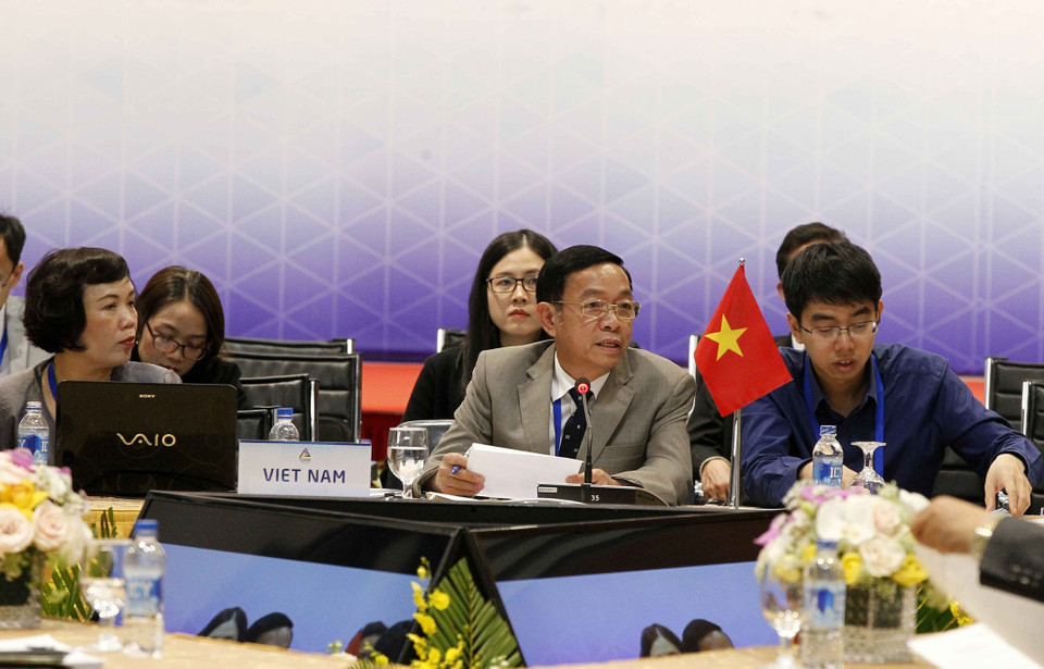 越南代表。（图片来源：越通社）