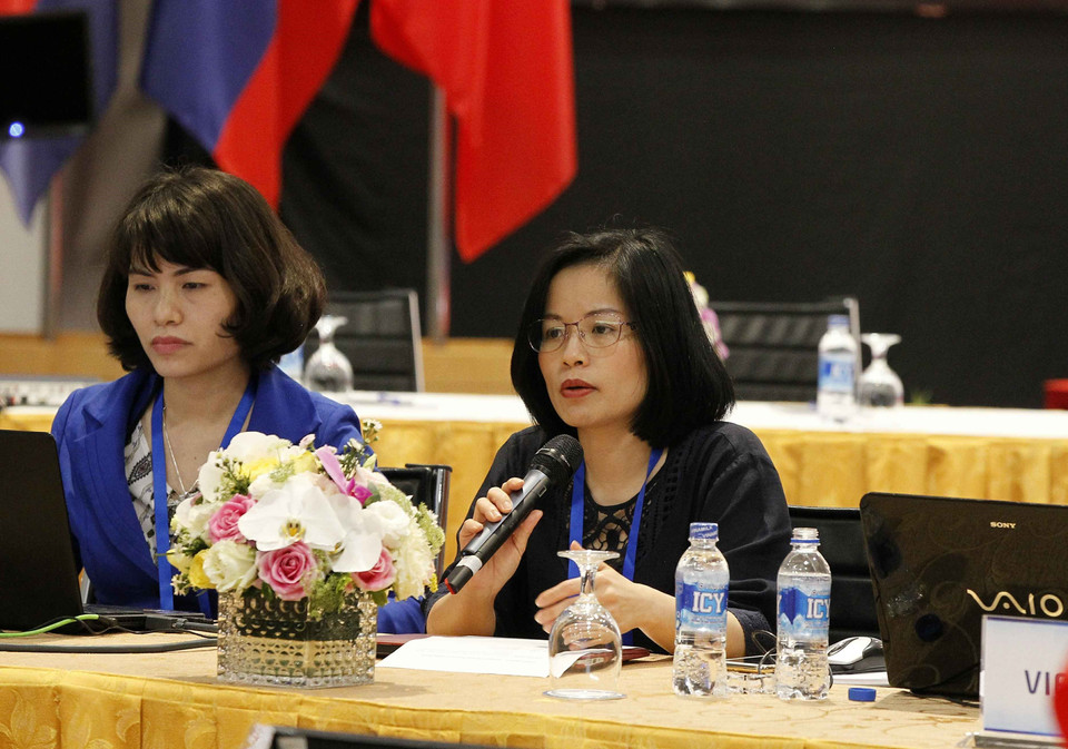 越南代表。（图片来源：越通社）