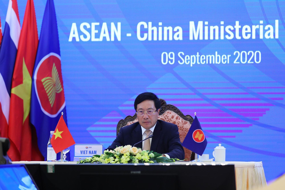 第53届东盟外长会议和相关会议是2020年东盟主席年的最重要会议之一。越通社记者 林庆 摄