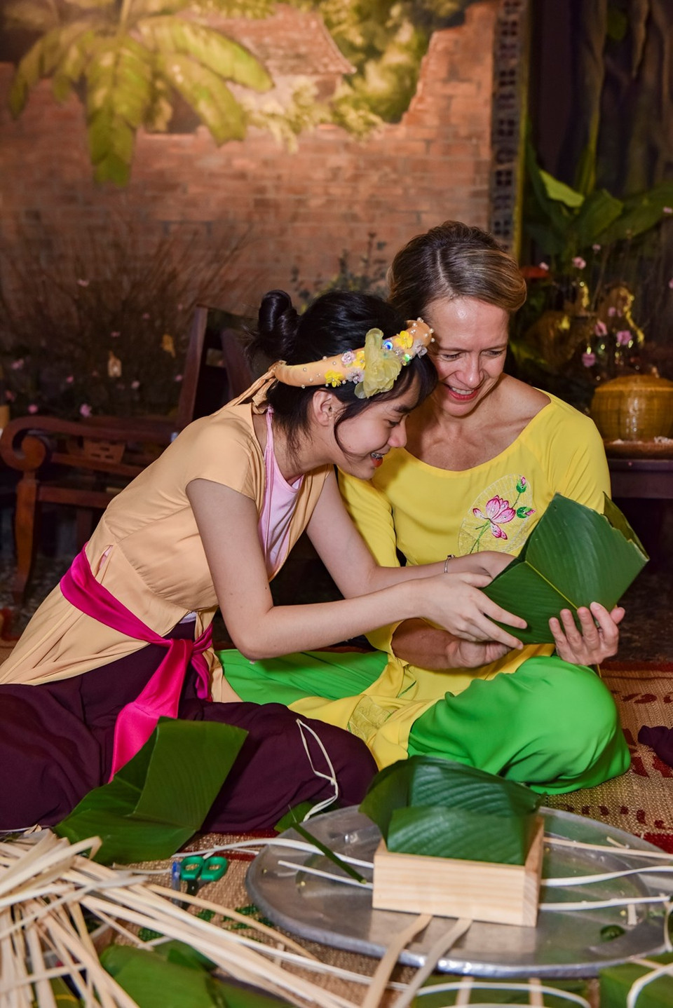 原美国驻胡志明市总领事、美国驻越工贸室主席Mary Tarnowka参加活动。图自越通社