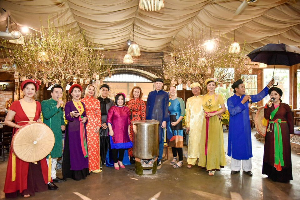 此次活动给参与者留下了深刻印象。图自越通社