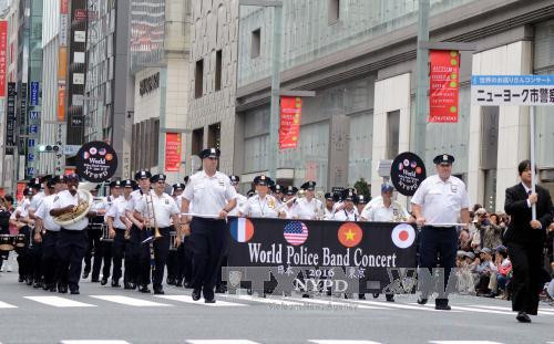 第21次世界警察音乐会10月10日至11日在日本首都东京举行。（图片来源：越通社）