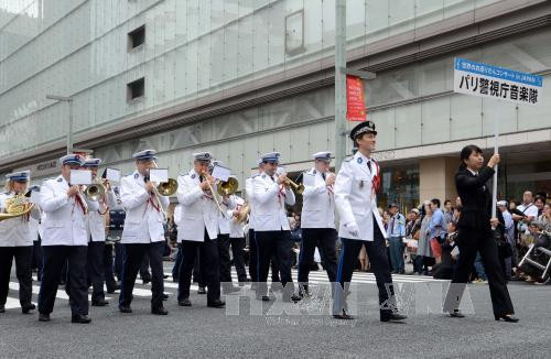 第21次世界警察音乐会10月10日至11日在日本首都东京举行。（图片来源：越通社）