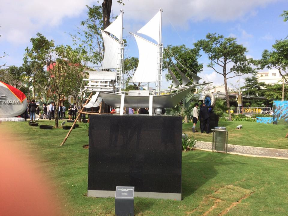 印度尼西亚“Pisini帆船”。（图片来源：越通社）