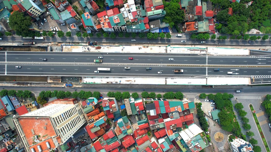 预计该施工项目将于2021年7月正式竣工。图自 VIETNAM+