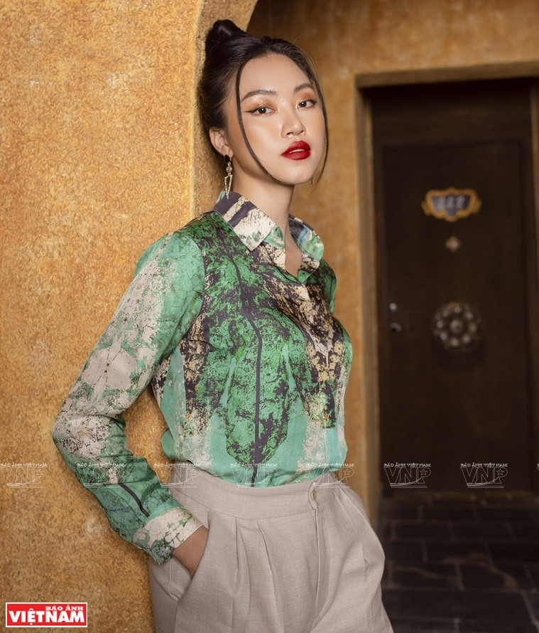 DeSilk品牌的招牌丝绸产品。图自 越通社