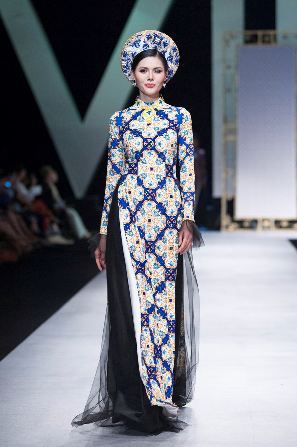 越南传统奥黛。（图片来源：越通社）