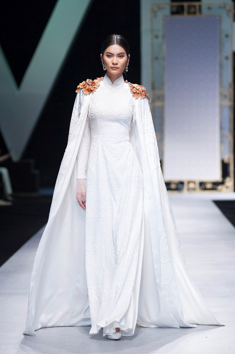 越南传统奥黛。（图片来源：越通社）