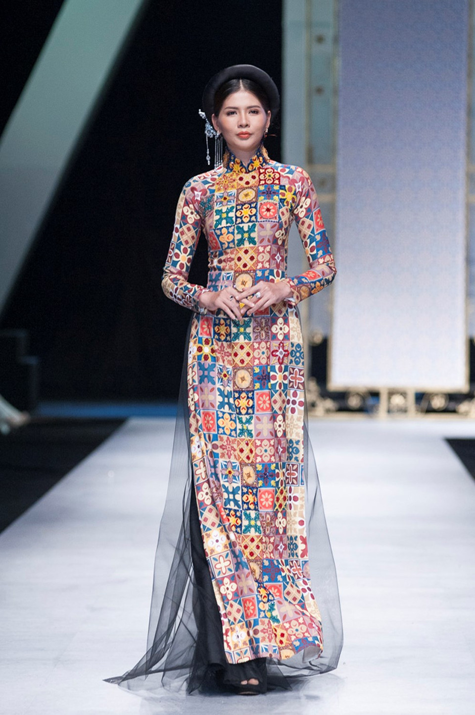 越南传统奥黛。（图片来源：越通社）