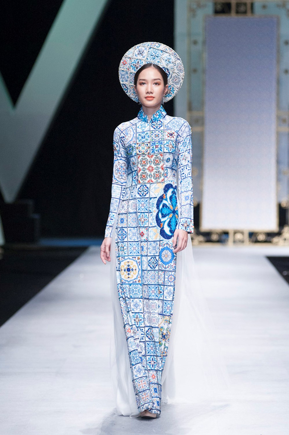 越南传统奥黛。（图片来源：越通社）