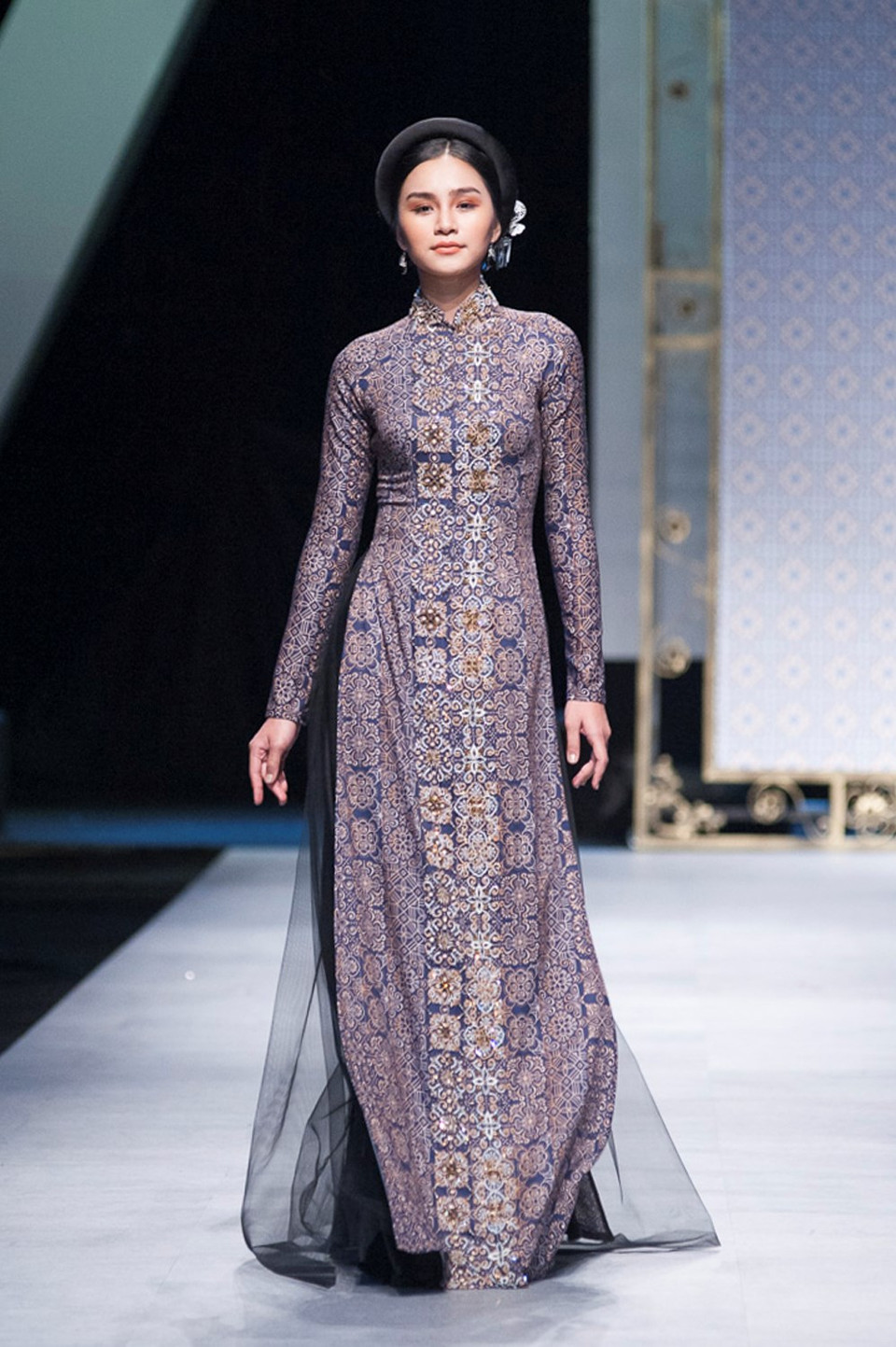 越南传统奥黛。（图片来源：越通社）