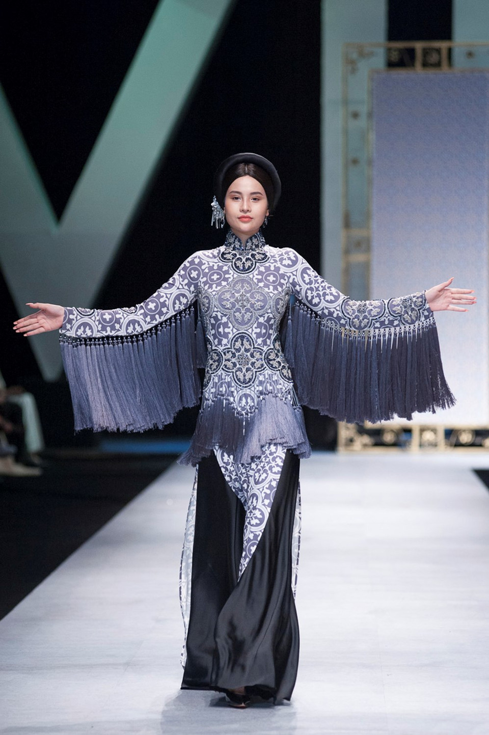 越南传统奥黛。（图片来源：越通社）