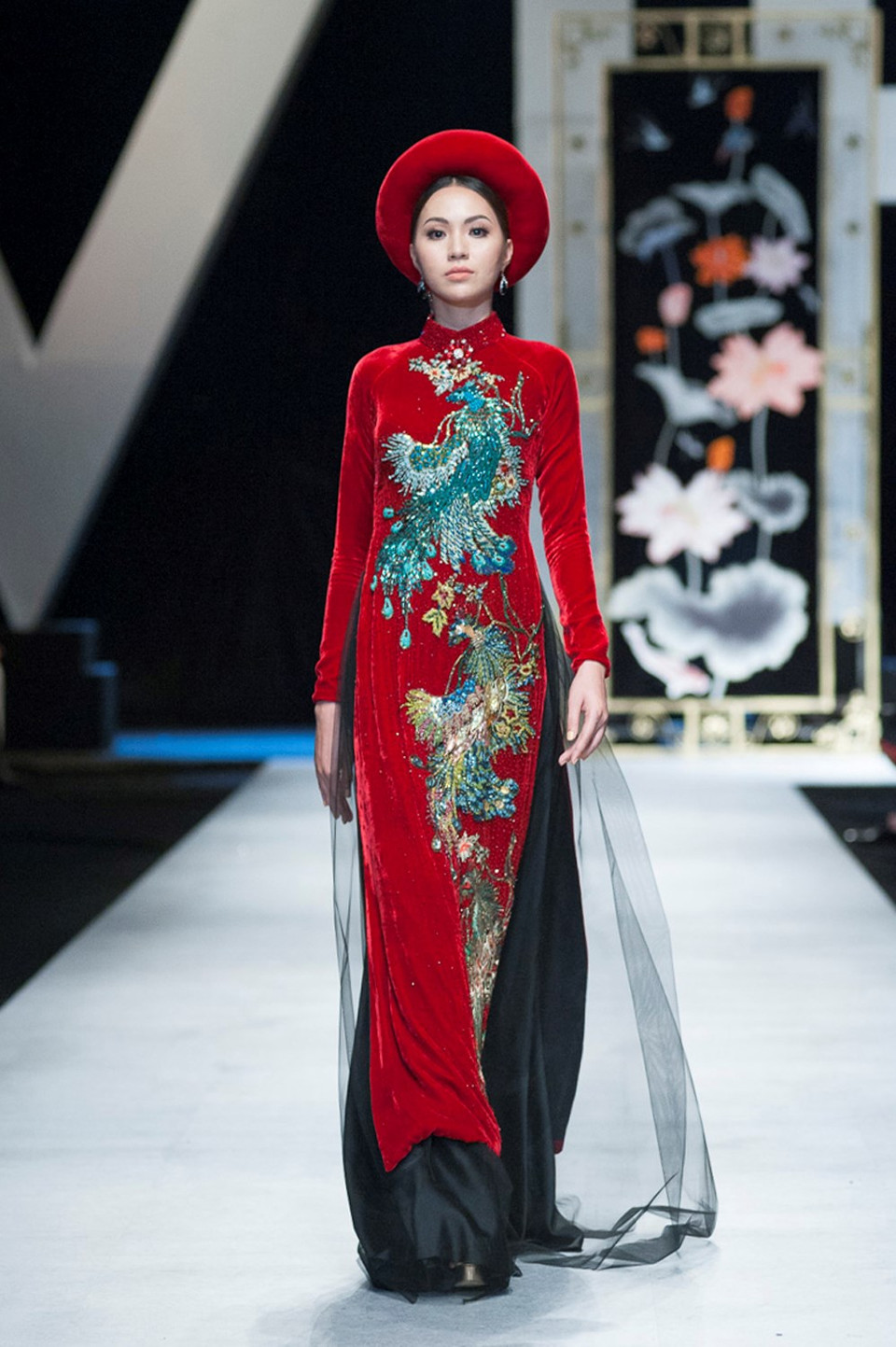 越南传统奥黛。（图片来源：越通社）