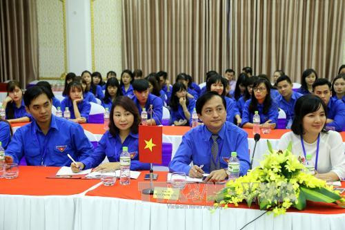 越南青年代表团（图片来源：越通社）
