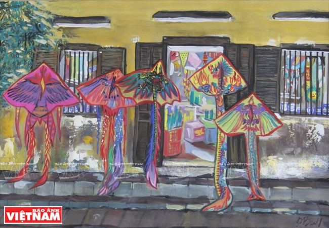 裴金凤的《放飞希望》。