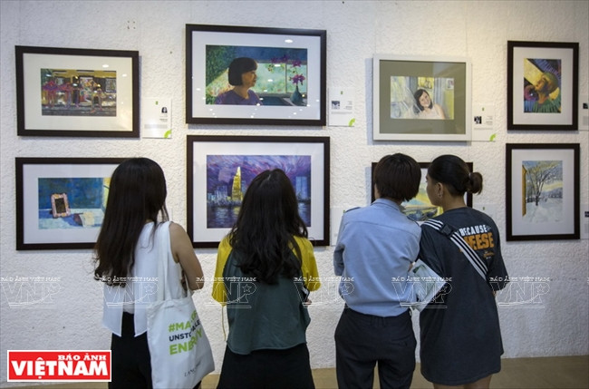 作品是画家美好的记忆。（图片来源：越南画报）