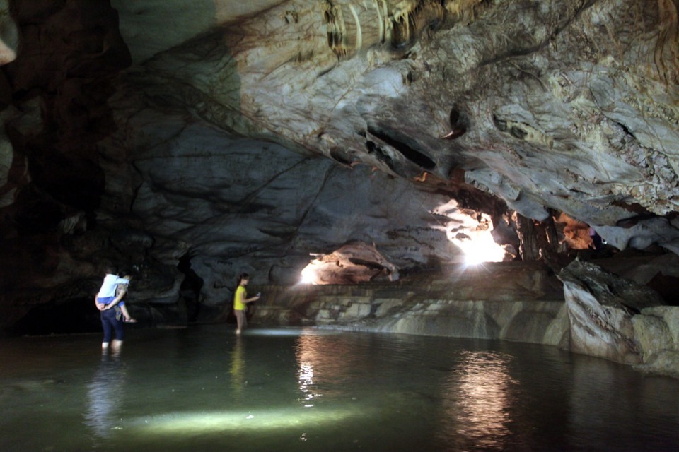 北件省仙女洞穴之美。越通社记者 裴德孝 摄